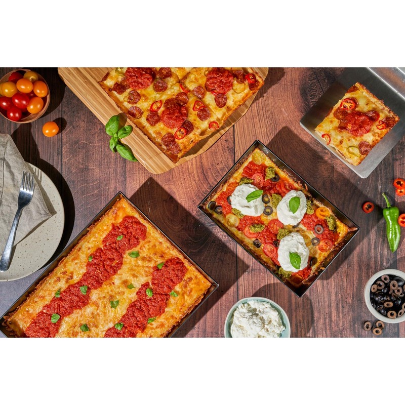 ooni Detroit-Style Pizza Pan 9 x 6 Inch - Rectangular