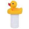 Swimming Pool Cute Duck shape Floating Chemical Chlorine Dispenser for