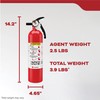 Kidde Multi Purpose Fire Extinguisher for Home, Office, Dorm, Residential,
