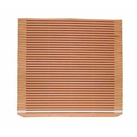 Hasegawa Japanese 12" x 10" Hasegawa Makisu Beige Hygienic PRO Plastic Sushi Mat FMK-LB