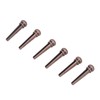 6PCS Guitar Bridge Pin Copper Acoustic Guitar Bridge Pins Peg