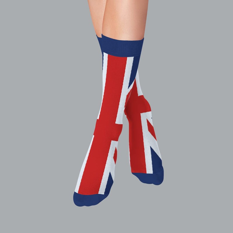 Men's Socks British Union Jack Design Pattern Present Gift Keepsake