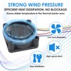 YENOVO 2 Pack Hotend Cooling Fans Compatible with Bambu Lab