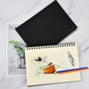 2 Pack A5 Sketchbook,100 Pages Spiral Bound Notebook, Blank Drawing