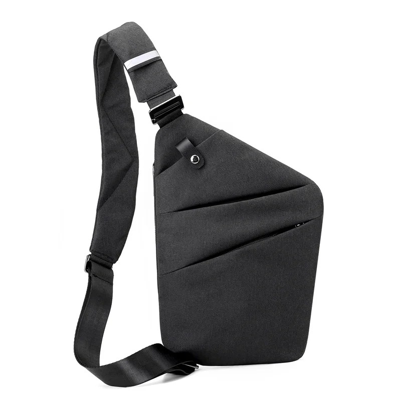 Ultra-Thin Crossbody Chest Bag for Daily Carry – Soft Sling