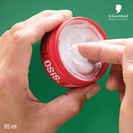 Schwarzkopf Professional OSiS Flexwax Hair Styling Wax Malleable Cream Hair Wax Adhesion Texture Natural Shine Strong Hold 85 ml