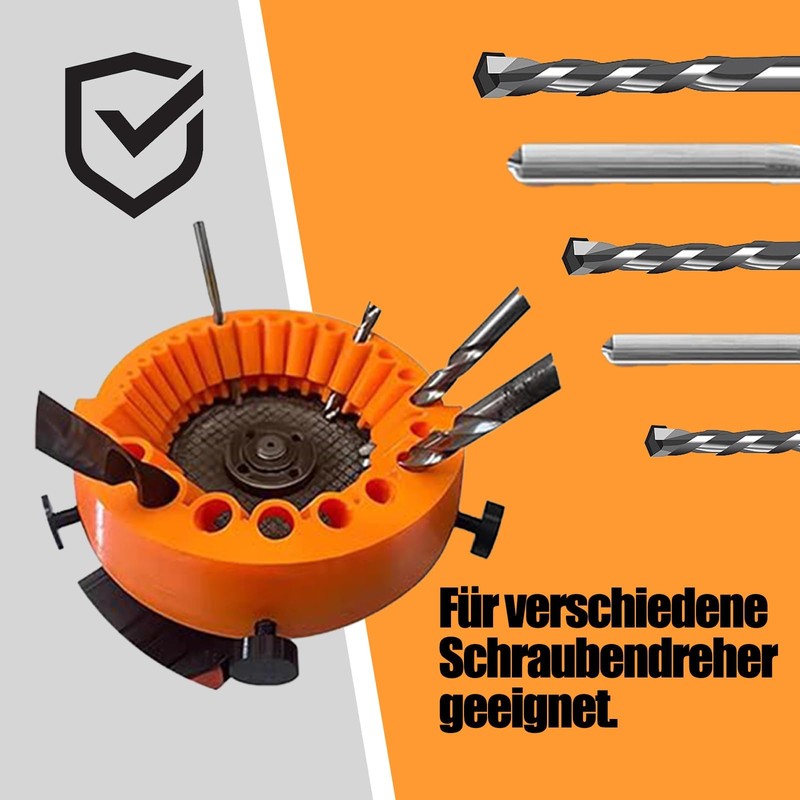 Universal Drill Grinder, Drill Grinder, Precise Grinding Device with Grinding