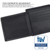 TRAVANDO Men's Wallet Large TÜV RFID Certified Wallet with 13