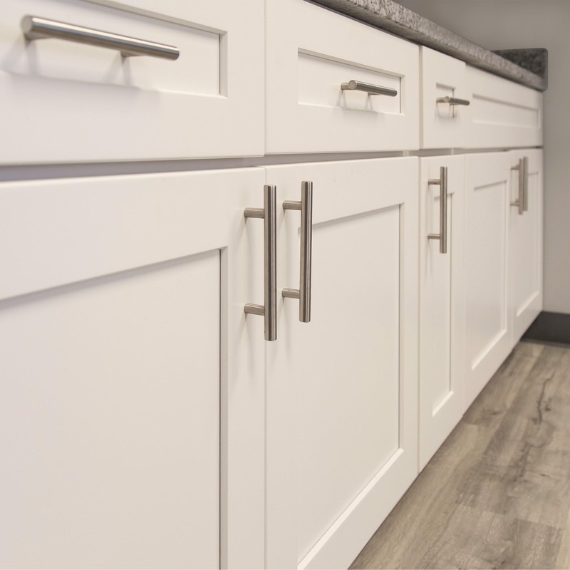 Design House 564641 Solid Cabinet 3-3/4-Inch Center Drawer Pulls Modern