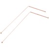 AILIMIAO Copper Dowsing Rods - 99.9% Pure Copper 2 Pieces
