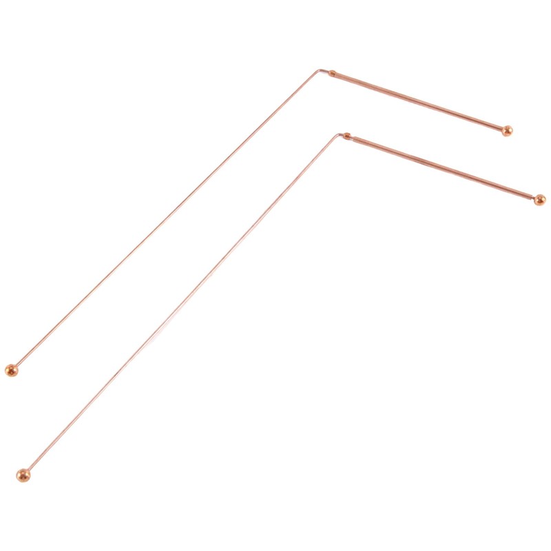 AILIMIAO Copper Dowsing Rods - 99.9% Pure Copper 2 Pieces