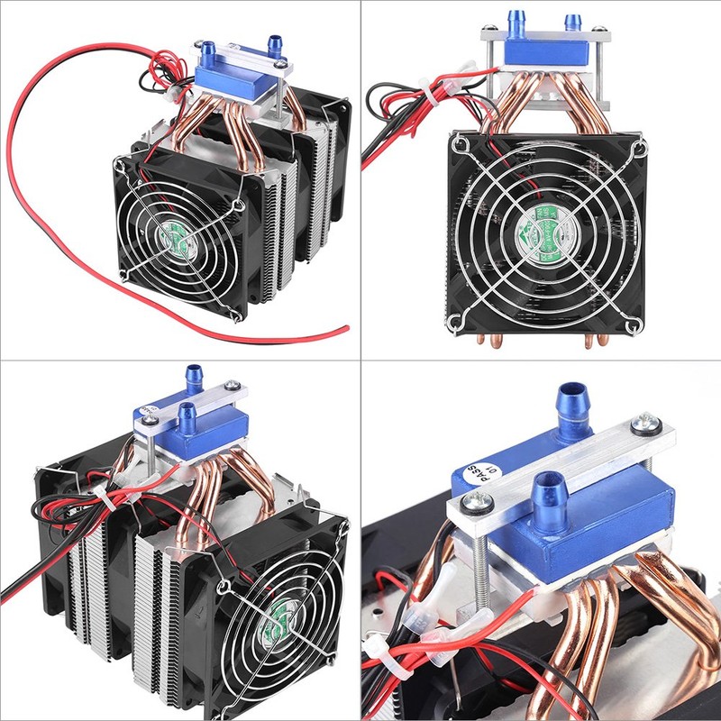 Thermoelectric Cooler, DC 12V Thermoelectric Cooler Peltier System Semiconductor Refrigeration