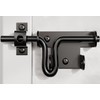 Litensh Door Bolt Double-Sided Sliding Bolt Door Lock with Padlock