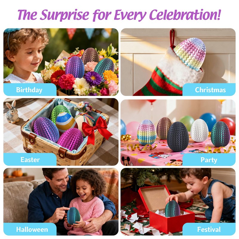 2PCS Egg Shaped Cash Maze Puzzle Gift Box - Creative