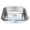 Wells Sinkware Stainless Steel Single Bowl Undermount Kitchen Sink 2421-8