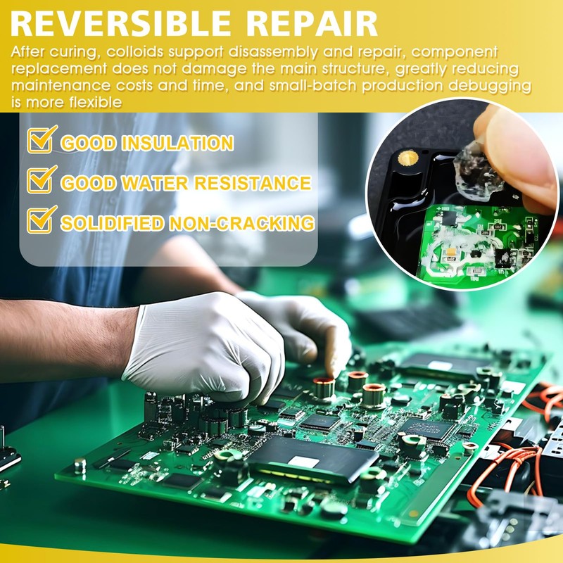 WANJAO Conformal Coating for Electronics, Electrical Potting Compound, Epoxy Resin