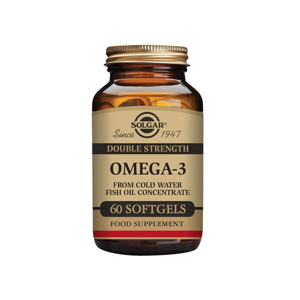 SOLGAR Solgar Omega-3 Double Strength Softgels - 60 count (Pack