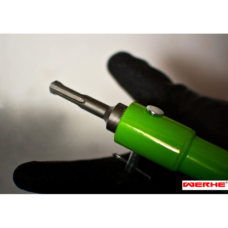 WERHE Professional Adaptor for Earth Drill Suitable for SDS Plus