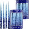 The Dreidel Company 2-Pack 1-Hour Burn Time Dripless Hanukkah Candles