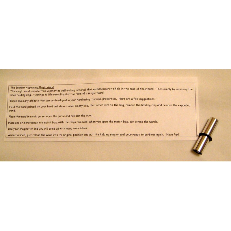 20 Inch Instant Appearing Wand, Magic Wand, Lot of 2