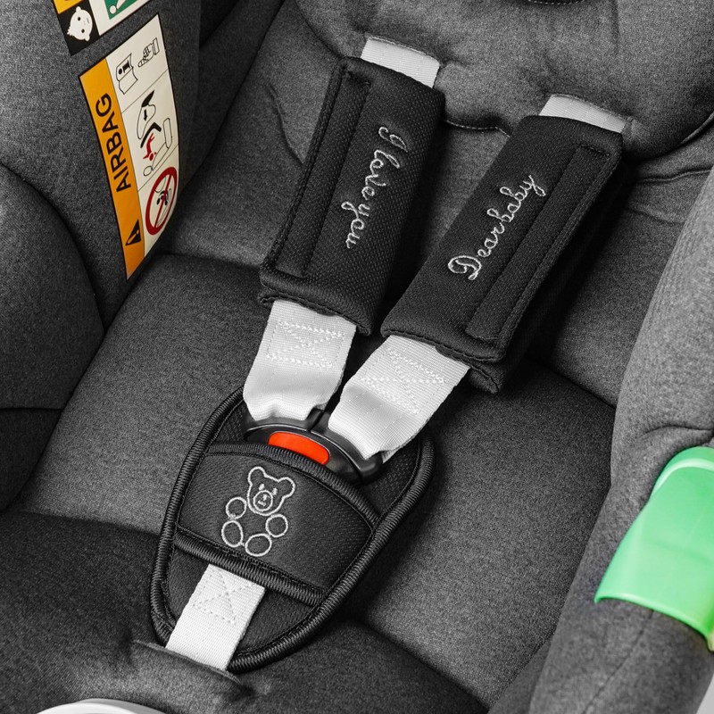 Storchenbeck Seat Belt Pad Set, Universal for Baby Seat, Buggy,
