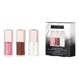 Fenty Beauty Gloss Bomb Trio Set De 3 Lil Glosses 5.5 Ml Color Marrón