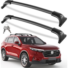 KINGGERI 260lbs Lockable Roof Rack Cross Bars Fit for 2023-2026 Honda CRV CR-V & CRV Sport Hybrid, Heavy Duty All Aluminum Crossbars Rooftop Cargo Basket Luggage Kayak Canoe Snowboard Bike