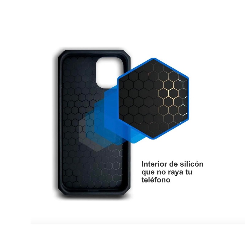EMMAR Funda Protector Uso Rudo con Anillo + Mica Gratis
