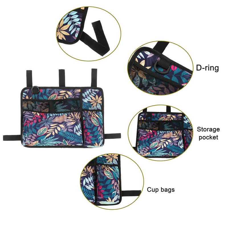Walker Bag Basket with Cup Holder Suit for Adult Folding