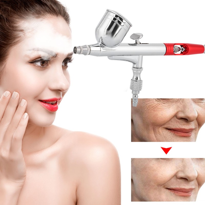 Portable Atomization Oxygen Injection Moisturizing Airbrush Painting Spray Gun