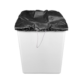 Bucket Truck Parts HEAVY DUTY Elastic Banded Bucket Cover with Support Pocket, Fits 1 Man Bucket 28"x28" Edge to Edge