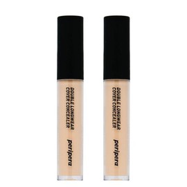 Peripera Peripera Double Long Wear Cover Concealer 02 Natural Beige 2pcs / 페리페라 페리페라 더블 롱웨어 커버 컨실러 02 내추럴 베이지 2개
