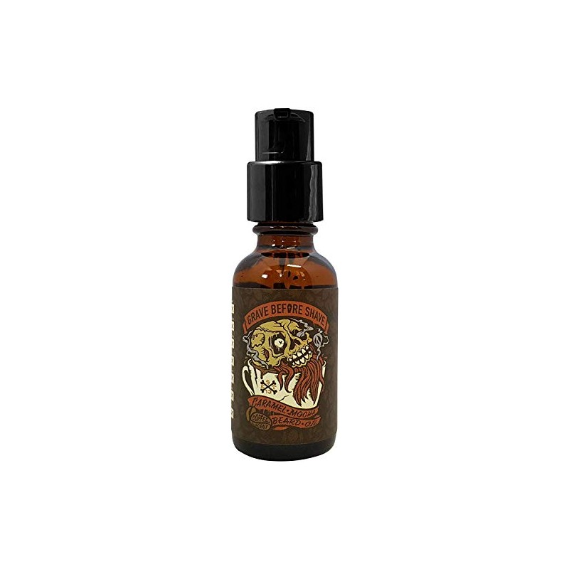 GRAVE BEFORE SHAVE Caramel Mocha Blend Beard Oil (Caramel Mocha
