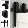 TSMST 52" Bi-Folding Sliding Barn Door Hardware Track Kit for
