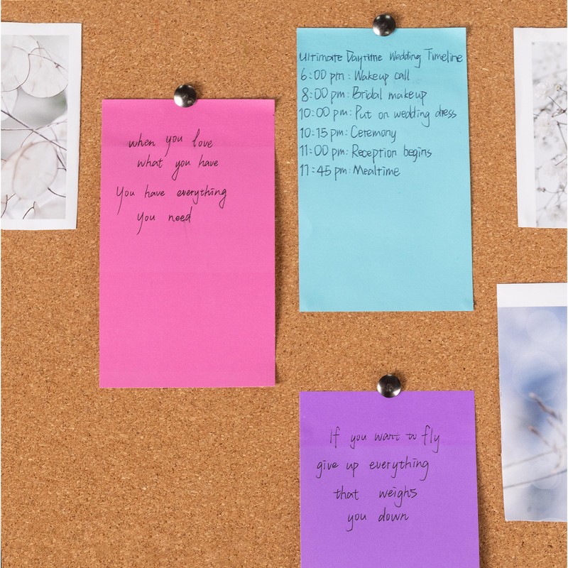 Mr. Pen- Sticky Notes, 3”x5”, 8 Pads, 640 Sheets, Colorful