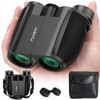 12x25 High Powered Binoculars for Adults, Waterproof Compact Binoculars with