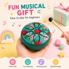 Dozzly Mini Rain Drum, 3 Inches 6 Notes Portable Steel