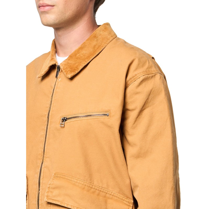 Timberland Men's Strafford Washed Canvas, Wheat Boot, Large