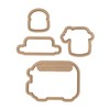 Spellbinders Toast with Jam 'n Bread Stamp and Die Set,
