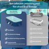 Foldable Pool, Non-Inflatable Swimming Pool for Kids, Adults and Pets,