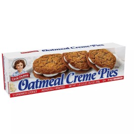 Little Debbie Oatmeal Creme Pies, 4 Boxes, 12 Oatmeal Pies per Box