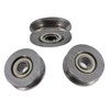 Fayelume 20 PCS Small Pulley, Small Bearings, V Groove Bearing,