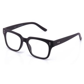 Newbee Fashion - Clear Frames Nerd Geek Squared Simple Fashion Clear Glasses