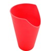 Pflegehome24® Drinking Cup with Nose Cut-Out, Red, Patient Cup, Drinking
