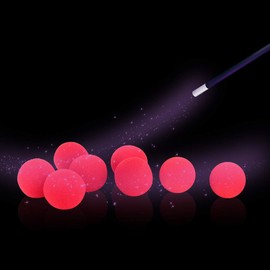 10Pcs Red Sponge Balls, Soft Sponge Balls Magic Foam Balls Magic Sponge Balls 4.5 cm Balls Magic Props for Close-Up Magic Street Classical Comedy Trick Props