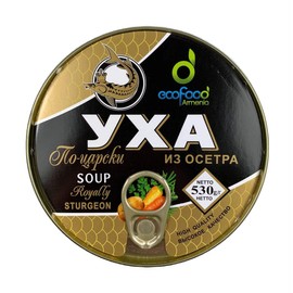 Sturgeon Soup, Russian Ukha Royally by EcoFood (Pack of 2) 1.1 lb | 530 g
