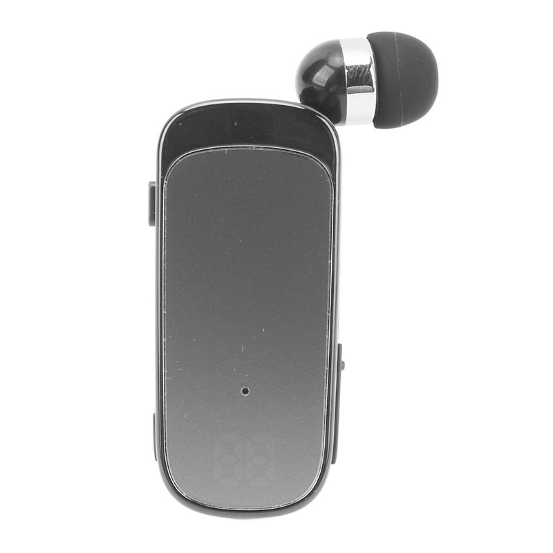 Retractable Wireless Headphones Bluetooth5.2 Earphones Clip On Earpiece Comfortable Headset