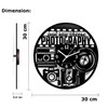 Instant Karma Clocks Wall Clock Photography Camera Studio Wall Hanging