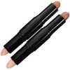 MERRYHAPY Contour Concealer Stick Set 2 Pack Highlighter Concealer Stick