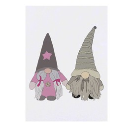 'Gonk Pair' Temporary Tattoo - Water Resistant, Skin-Safe, Non-Toxic Transfer (TO00048586)